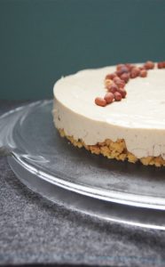 Peanutbutter-Cheesecake mit Spekulatiusboden - Törtchenfieber