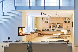 Offener Wohnen: Großzügige Wohnbereiche, am besten über zwei Etagen, liegen als "Loft-Living" im Trend.