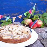 veganer Apfelkuchen mit Kichererbsen von Törtchenfieber