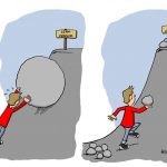Der Schüler muss kein Sisyphos sein: Wenn das Pensum die Kinder nicht überfordert, ist der Weg zum Erfolg recht leicht.