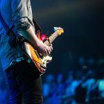 Konzert Bühne Gitarre