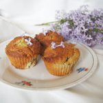 Rhabarber-Bananen-Muffins