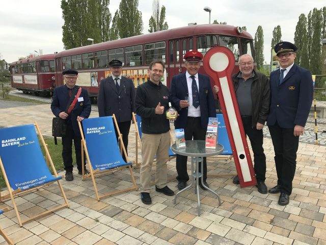 Eröffnung der Mainschleifenbahn-Saison - Präsentation der Bahnland-Bayern-Lounge Eröffnung der Mainschleifenbahn-Saison - Präsentation der Bahnland-Bayern-Lounge