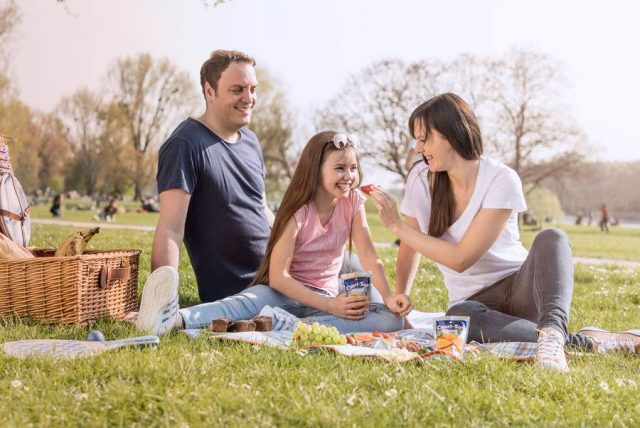 picknick Urlaub zu Hause: Bei einem Picknick im Grünen kommt Sommerstimmung pur auf.