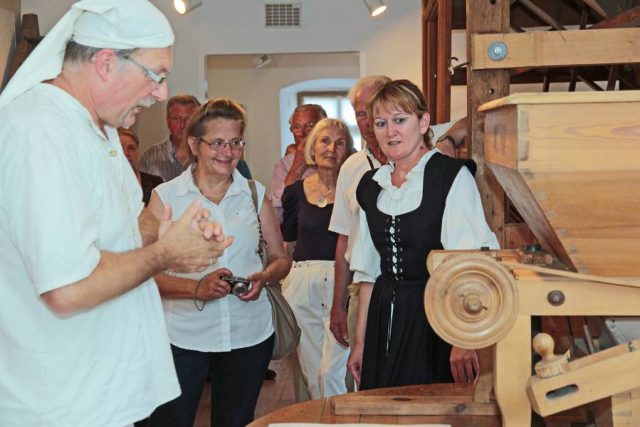 Das Museum in der ehemaligen Getreidemühle macht Handwerksgeschichte lebendig.