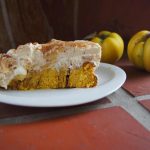 Kürbisschnecken-Torte mit Quitten-Schmand-Creme