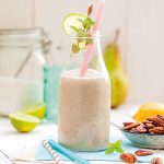 ein "Guten-Morgen-Smoothie" mit Getreideflocken.