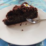 Maulwurfkuchen-Variation mit Oreo und Blaubeeren