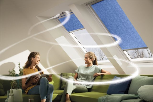 Frische Luft ohne Lüften