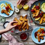 Mit selbst gemachten Dips wird der Backfisch zu einem besonderen Genus