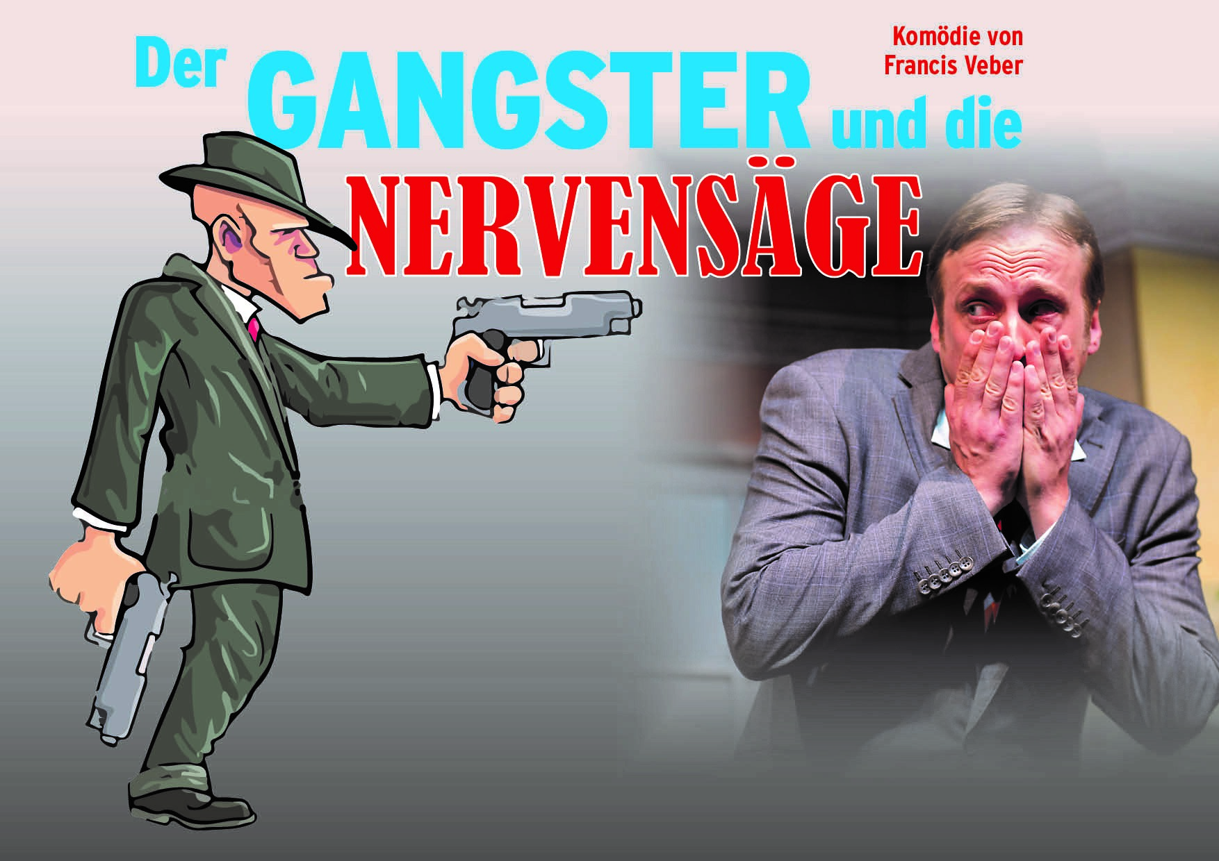 "Der Gangster und die Nervensäge" mit Bürger Lars Dietrich in Hallstadt