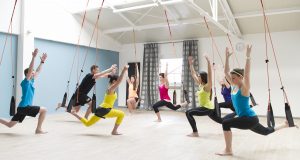 Schlingentraining "Slings in Rhythm" im Bewegungsraum Haßfurt