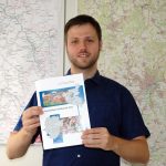 Der Leiter der Geschäftsstelle des Gutachterausschusses Christian Duscha präsentiert den ersten gemeinsamen Immobilienbericht für die Landkreise Haßberge und Schweinfurt.