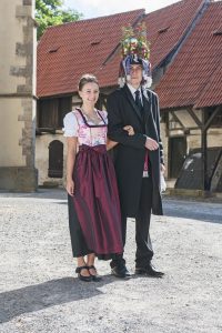 Planpaare auf der Kirchweih