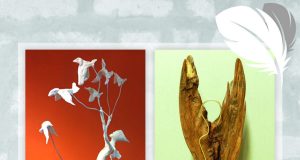 Noch bis zum 5. November präsentieren die Freunde der Kirchenburg die Sonderausstellung "Federleicht und Abgedreht". Zu sehen sind Unikate der Künstlerin Angelika Mangold aus Niederlauer und Ulrich Zühlke aus Aubstadt.