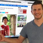 Sebastian Gocker, der erste Bierprinz der Haßberge.