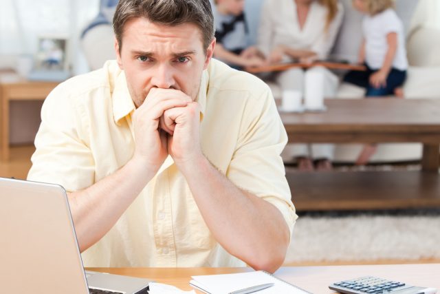 Burn-out-hohes Stresslevel erhöht die Gefahr
