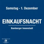 Einkaufsnacht in der Bamberger Innenstadt