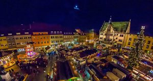 Der Schweinfurter Weihnachtsmarkt. Foto: Anand Anders/Tourist-Information Schweinfurt 360°