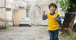 Trockene Kinderfüße in der kalten Jahreszeit