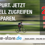20% Rabatt auf 2018er Fahrräder im bikestore Haßfurt