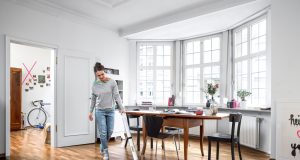 Ordnung erleichtert die Hausarbeit: Freie Flächen auf dem Boden sind im Nu gesaugt oder gewischt.