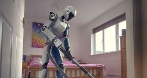 WIssenschaft: Ein Roboter, der die Hausarbeit erledigt? Jeder zweite Bundesbürger hält diese Vision für sehr wahrscheinlich, so eine aktuelle Umfrage. Foto: djd/3M/Getty Images/peepo