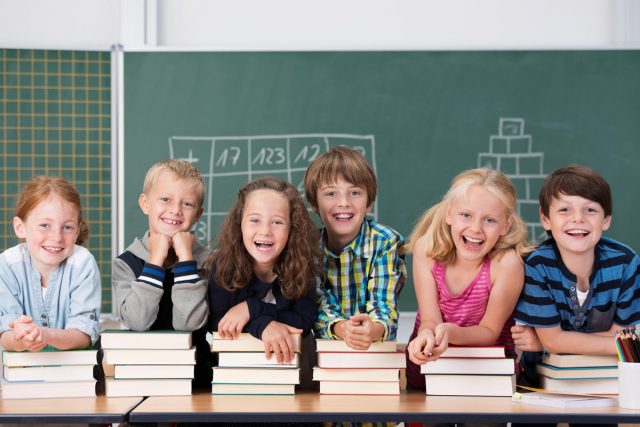schulkinder Schuljahr Start