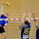 Volleyball: Slowakischer Ex-Nationalspieler mit Killerinstinkt: Der international erfahrene Tomas Halanda (links) weiß, wie Meisterschaften und Pokale gewonnen werden. Foto: Werner Haala
