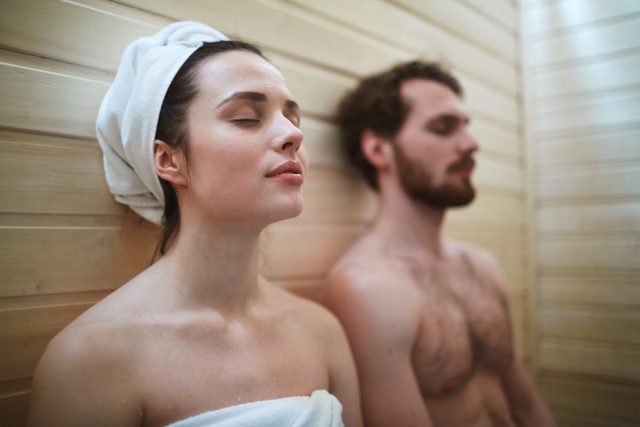 Saunablock: Ein Tag in der Sauna entspannt Körper und Geist.