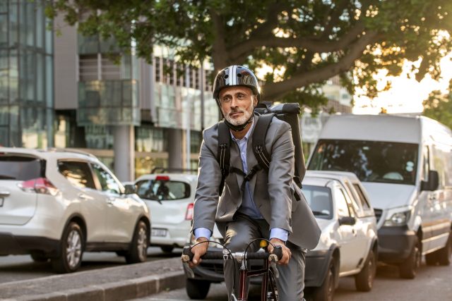 MDRZA Auftakt 2020 radelnder Mann
