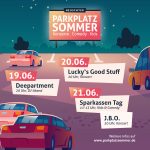 Parkplatz Sommer
