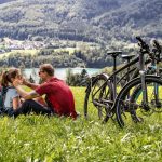 Radurlaub: Die meisten Fahrradreisenden verbringen ihren Genussurlaub mit dem Partner. Foto: djd/www.velontour.info/Rupert Mühlbacher