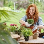 Gestaltete Außenbereiche: Mit Kübel- oder Balkonpflanzen lassen sich ganz einfach schöne Akzente im Garten oder auf der Terrasse setzen. Weitere Ideen und nützliche Tipps für die Gestaltung des Außenbereichs sind über die Online-Suche zu finden.