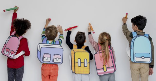 Classmates Friends Bag School Education Schulstart