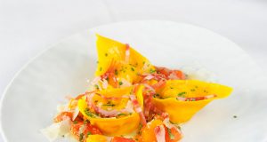 Tortellini gefüllt mit Südtiroler Speck
