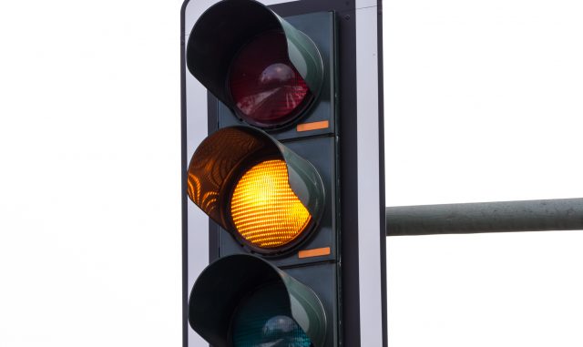 Traffic lights (orange)