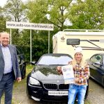 Rainer von Marklowski, InhabeRainer von Marklowski, Inhaber von Auto von Marklowksi hat kurzer Hand den Gewinn der wegen Corona nicht durchführbaren Reise in einen freiverfügbaren Gutschein umgewandelt.