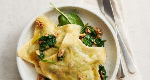 Ricotta-Spinat-Ravioli