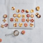 Zweifarbige Mandel-Zimt-Plätzchen