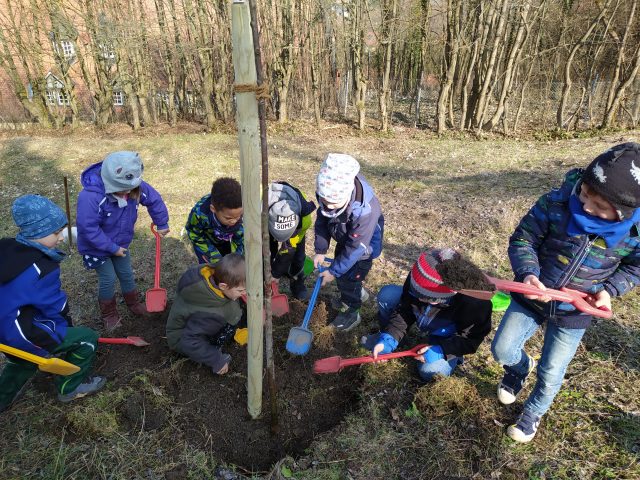 Kinder in Aktion