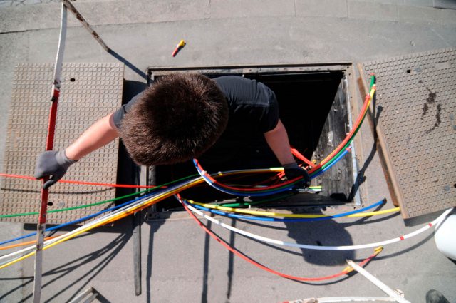 fibre optic cable for highspeed internet