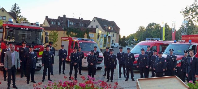 Feuerwehr-Ehrung schonungen