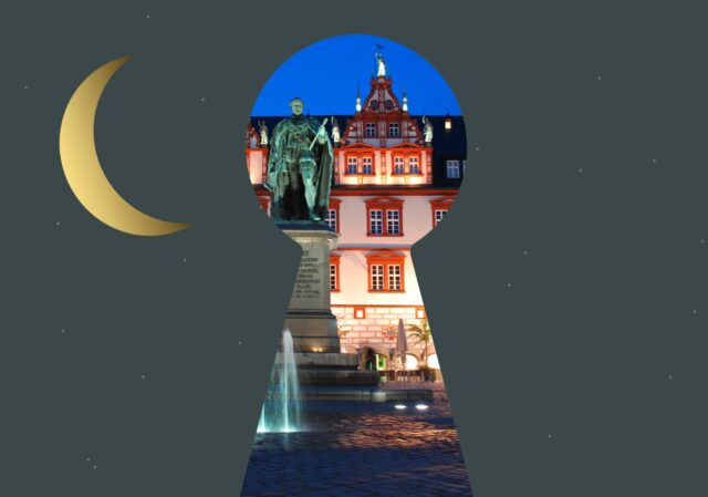 Abendspaziergang Marktplatz
