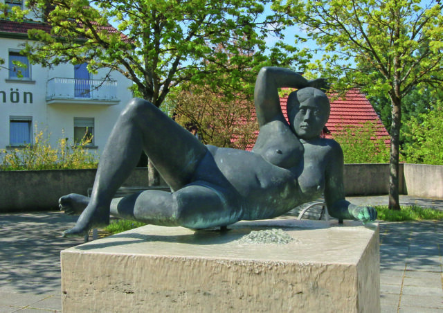 Brunnen Uhlig Kurpark_Detail (c) Rudolf Weinert