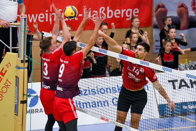 Georg Schäfer Halle, VC Eltmann vs. Donau Volleys Regensburg