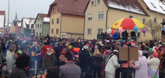 Faschingsumzug in Abersfeld 2