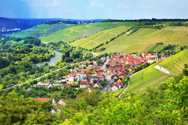 Blick auf Randersacker by Ronald Grunert-Held