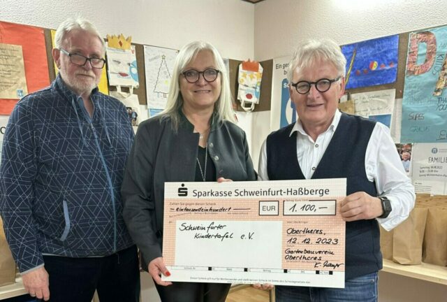 Foto Spende Gartenbauverein