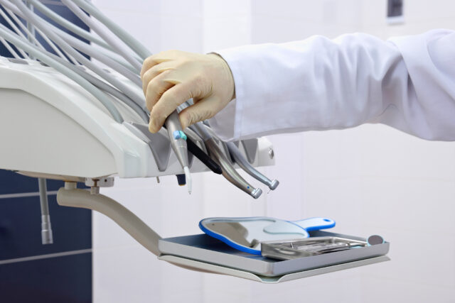 The concept of healthy teeth.